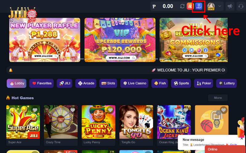 Withdraw - Jiliofficial 1 click-the-blue-icon-to-withdraw