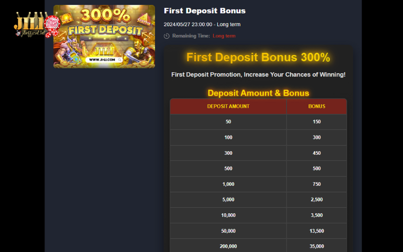 PROMOTION - JILI OFFICIAL 2 first-deposit-bonus-at-jiliofficial