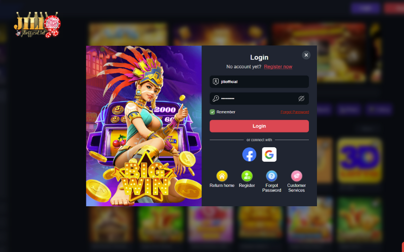Log in - Jili Official 3 input-your-login-details