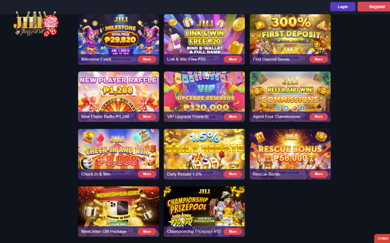 PROMOTION - JILI OFFICIAL 1 jiliofficial-promotion-interface