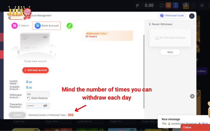 Withdraw - Jiliofficial 5 number-of-withdrawal