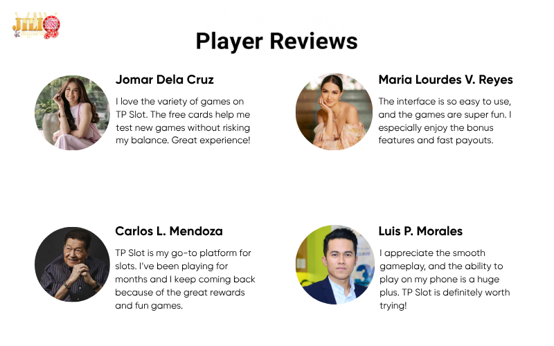 TP Slot - Modern Slot Platform with Free Daily Gifts 10 player-reviews-from-the-philippines