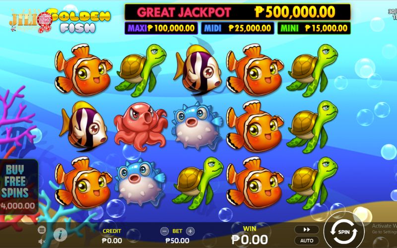 Golden Fish slot – Fish shooter Jackpot RTP 96% up to 2,500x 1 golden-fish-slot