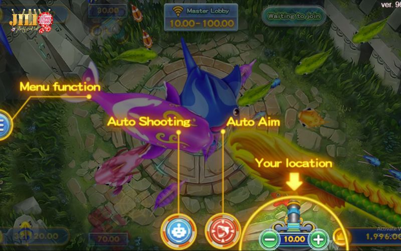 Fierce Fishing Slots 5 control-features-in-fierce-fishing