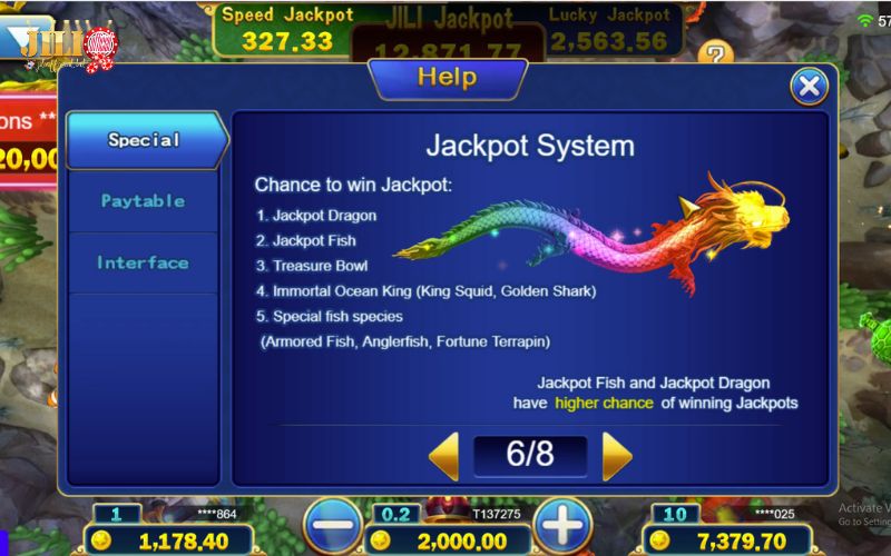 Jackpot Fishing - Shoot Fish, Win Boss Jackpot Up to 888X 9 fish-jackpot