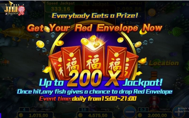 Jackpot Fishing - Shoot Fish, Win Boss Jackpot Up to 888X 17 red-envelopes-event