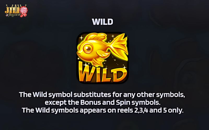 Golden Fish slot – Fish shooter Jackpot RTP 96% up to 2,500x 3 wild-fish-symbol