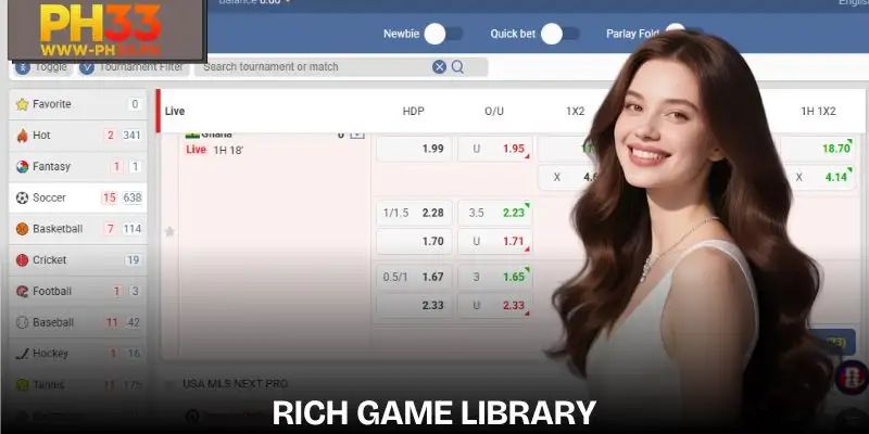 United Gaming | A Captivating Destination For Bettors 2 United Gaming Diverse Sports Library