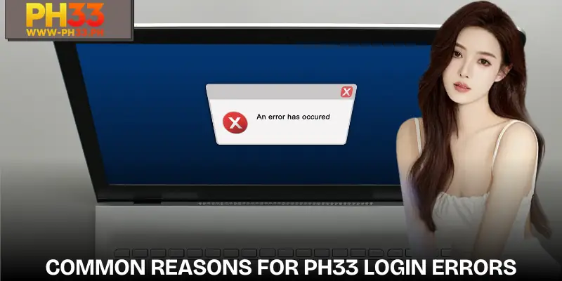PH33 Login Error | Causes and The Most Reliable Solutions 1 Common causes of PH33 login errors