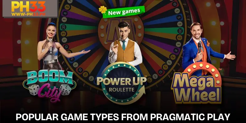 Pragmatic Play | Exciting Onlaine Casino Entertainment 2 Popular casino game types from Pragmatic Play